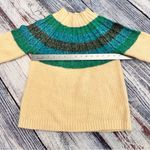 Greylin  Striped Multicolor Mock Neck Sweater Photo 6