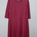 Adrianna Papell New Quarter Length Sleeves Ponte A-Line Dress 15247232 Size 20W Photo 0