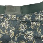 Athleta  Womens Shorts 20 Trekkie North Short Green Floral Plus Size Pockets New Photo 2