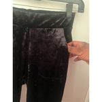 Torrid  0 Black Ankle Crush‎ Velvet Leggings with Pockets Size Large 12 Photo 7