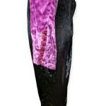 The Attico Velvet Wrap Dress Black Pink Size X Photo 14