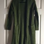 Derek Heart Moss Green Women's Cardigan Size S Photo 0