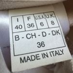 Emilio Pucci  Wool Cap Sleeve Open Back‎ Zip Pencil Dress Sz US 6 Business Career Photo 2