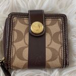 Coach RARE Vintage  Brown and Tan Wallet Photo 1