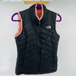The North Face  Pink/Black Reversible‎ Quilted Vest XS B151 Photo 3