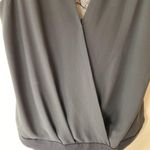 Imperial Black Thong Bodysuit with Lace back Made in Italy Size M Size M Photo 2