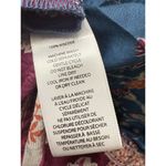 Beach Lunch Lounge Boho Tunic Blouse Top Multicolor Paisley Print Sz XL Photo 5