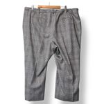 Talbots  Woman 22W Plaid Glen‎ Check Career Cropped Pants Trousers Business Photo 2