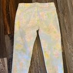J.Jill  pastel floral denim Capri size 4 Photo 4