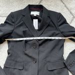 Banana Republic NWT Women's Black Wool-Blend 2-Button Blazer Size 4 Photo 3