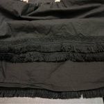 Desigual  Black Skirt  with Colorful Embroidery Size 40 Photo 5