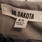 BB Dakota Roselyn Silver Sequin Sleeveless Mini Shift Dress Photo 7