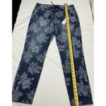 Juicy Couture Medium Washed Skinny Jeans With Floral Print Size 30 ( US 10) NWT Photo 11