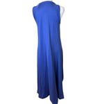 Evereve  Sleeveless Maxi Dress Blue Small Casual Modest Vacation Comfort Everyday Photo 6