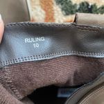 Steve Madden Ruling Taupe Leather Suede High Heel Ankle Slouchy boots Size 10 Photo 6