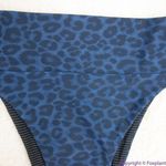 NEW Acacia‎ Mateo bikini bottom leopard animal print blue Amur, L Blue Size L Photo 10