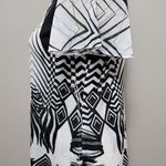 B.L.E.U. Black white sublimination abstract tee size sp Photo 3