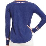 Free People NWT  Blue Thermal Top Photo 2