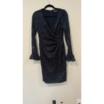 Ralph Lauren Lauren by  Women's Sequined Lace Ruffle-Sleeve Dress Size 4 2459 Photo 1