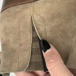  Korkease Sz 7.5 Mindo Bootie Distressed Suede Leather Pull On Women's Photo 5