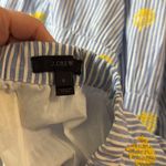 J.Crew  Women’s Embroidered Pineapple Pinstripe Layered Maxi Skirt Size Small Photo 3