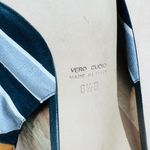 Tibi Black Print Silk Slingback Heels Sandals Shoes Size 6.5 Photo 8