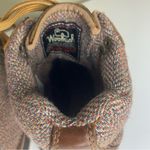 Woolrich  Rockies Lace up Leather Hiking Boots Size  8 brown tweed wool Photo 4