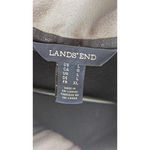 Lands' End Women's Black & Grey Full-Zip Fleece Jacket Size L Photo 5
