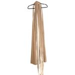 Revelry Micah Convertible Velvet Bridesmaid Maxi Dress Gown XL in Gold Champagne Tan Photo 3