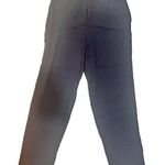 Halogen NWT Black High Waist Straight Leg Pull On Trouser Pants Size 8 Photo 0