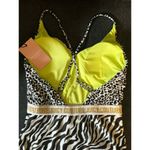 Juicy Couture  Animal Print One-Piece Racerback Swimsuit Medium NWT Photo 8