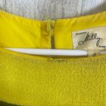 Milly New York Wool Sleeveless Dress size 4 Navy Yellow Belted Preppy Retro USA Black Photo 6