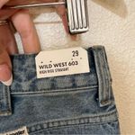 Wrangler  Wild West 603 High Rise Straight Ripped Knee Jeans NEW 29 x 28 Photo 8