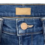 MOTHER Mid Rise Dazzler Ankle Fray 25 Opposites Attract Stretch Retail $238 Blue Photo 7