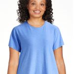 Athletic Works Womens T-Shirt Size 20 XXL Blue Heather New Photo 0