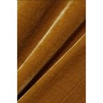 Reformation ππ Rimini Velvet Dress ~ Gold XL NWT Photo 9