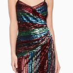 Parker  Emmaline Asymmetric Sequin Embellished Formal Cocktail Dress 10 NWT Photo 5
