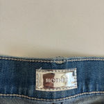 New MOTHER Stunner Ankle Fray Jeans Good Girls Do Dark Wash Denim Size 26 Blue Photo 3