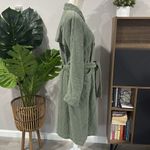 Raquel Allegra cotton blend trench coat Green Photo 1