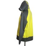 Nike Just Do It spell out therma-fit zip athletic hoodie yellow and gray size XL Photo 3