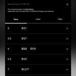 Nike Air Force one size 7 women Photo 11