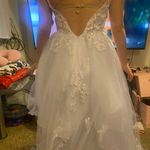 Lace Wedding Dress White Size XXS Photo 3