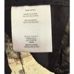 NWT Gypsies and Moondust Women's Crochet Inset Woven Top, Black Gold size Small Photo 5