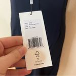 Thakoon Midnight Dark Navy Blue slip midi dress NEW 4 Photo 5