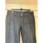 Loft Ann Taylor  Modern Flare Dark Denim Jeans Size 6 Low Rise Y2K Stretch City Photo 1