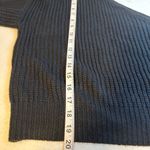 Women's Sweater Solid One Shoulder Sweater Size M Black Size M Photo 8