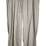 Old Navy  Linen Blend Drawstring Crop Pants Womens‎ LP Petite Casua Photo 0
