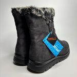 Tundra Miriam Thermo Lite Faux Fur Lined Snow Boots in Charcoal Gray Size 10 Photo 2