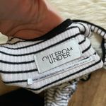 Urban Outfitters OUT FROM UNDER Black & White Striped Bodysuit Photo 3