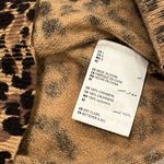 Charter Club Cashmere Leopard print sweater winter knit Luxury  L Photo 5